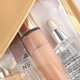 thumbnail image 3 of Clear Makeup Bag for Travel Envelope Clutch Foldover Handbag Large Transparent Cosmetic Bags for Women Girls(Yellow), 3 of 4