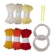 thumbnail image 2 of 6x Hilo de tejer Hilos gruesos Cojín suave Crochet Decoración del hogar Elástico E, 2 of 9