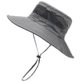 thumbnail image 2 of Sun Hats for Women Men Fishing Hat Breathable Wide Brim Hat for Hiking Fishing, 2 of 5