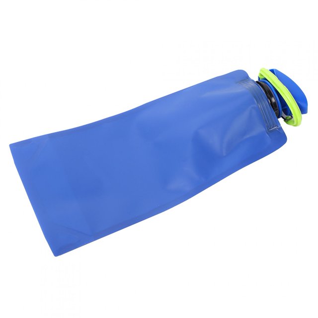 VGEBY1 Botella de agua plegable de 650 ml con boca grande para actividades al aire libre Khall TJ09995