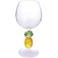 thumbnail image 5 of Supreme Housewares Verres à Vin à Tige d'Ananas, Verre Acrylique Jaune en Forme d'Ananas Réutilisable Incassable pour Vin Rouge Ou Blanc, au Bord de la Piscine, Extérieur, Fêtes, 18 oz, Ensemble de 2, 5 of 5