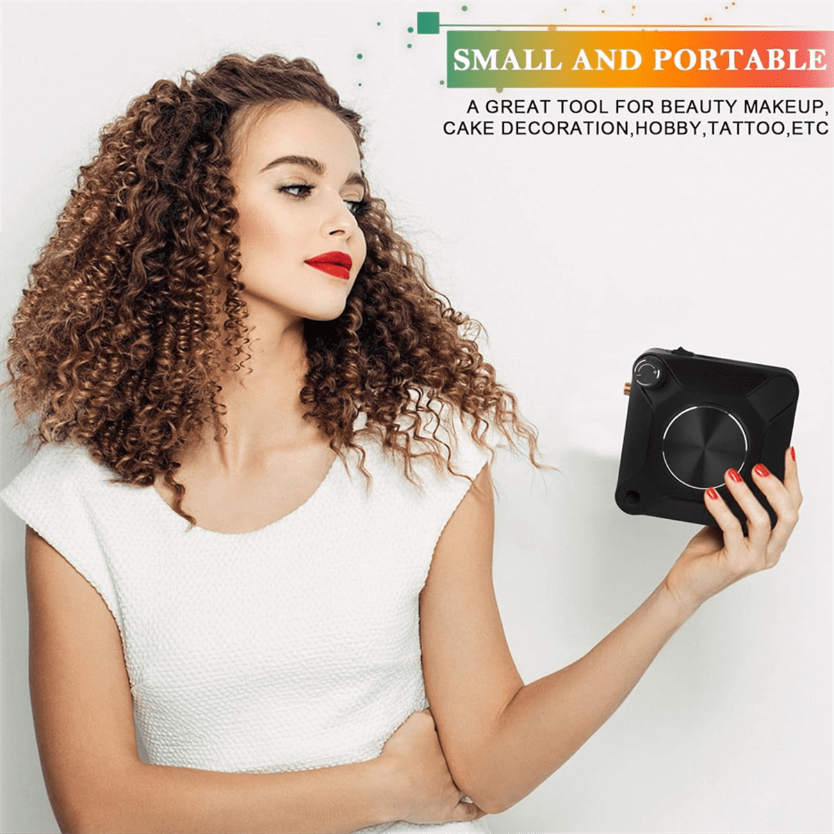 40PSI Adjustable Output Airbrush Kit Dual ActionAir Brush Compressor Kit for Painting Makeup Decoration Art Craft
