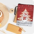 thumbnail image 3 of HELLHERO Snowman Tree Book Lovers Gifts Zipper Pouch, Polyester Fabric Book Organzier Holder Book Storage Bag Book Cover Carrying Case with Book Protection, 3 of 8