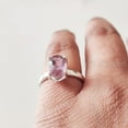 thumbnail image 6 of Alexandrite Ring, 925 Sterling Silver, Womens Ring, Natural Alexandrite, June Birthstone, Christmas, Thanksgiving, Tiny Dainty Ring, Micron, Handmade, Statement Jewelry, Wedding, Anniversary Gift, 6 of 8