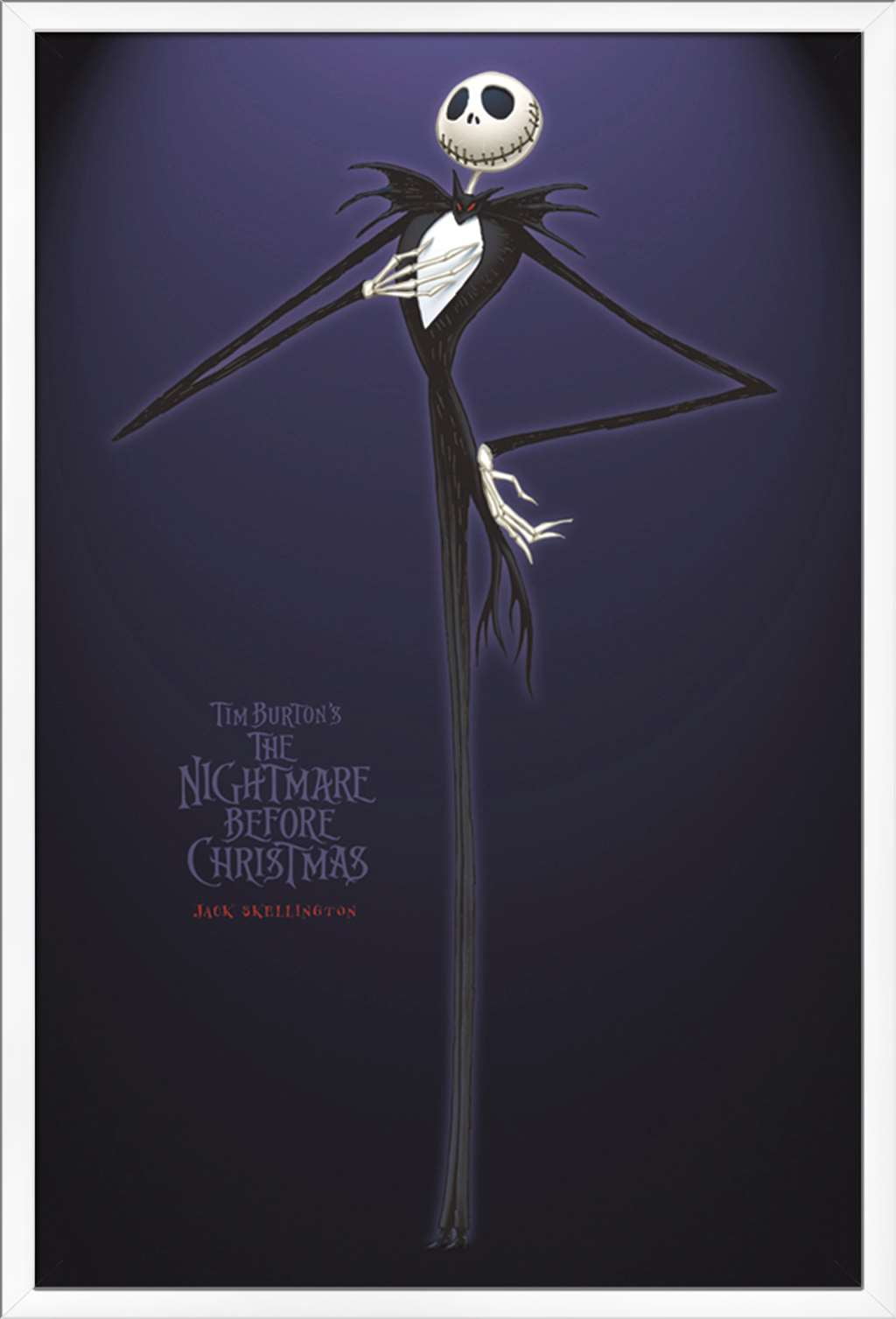 Disney Tim Burton S The Nightmare Before Christmas Jack Poster