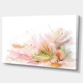 thumbnail image 2 of Design Abstrait Floral sur Fond Blanc - Art Mural Floral Extra Grand, 2 of 4