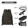 thumbnail image 4 of Disketp Colorful Paw Backpack for Women and Men, Lightweight Laptop Book Bag, Backpack for College -One Size, 4 of 6