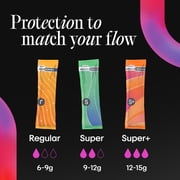 Kotex Click Compact Tampons, Super Plus, Unscented, 45 Count