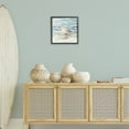 thumbnail image 3 of Stupell Industries Balancing Sandpiper on Shore Animals Painting Black Framed Art Print Wall Art, 17 x 17, 3 of 7