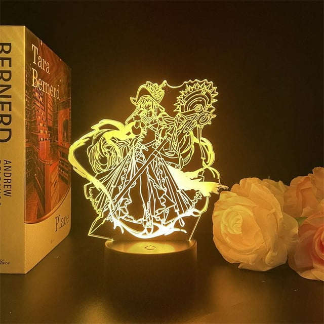 Luz nocturna LED 3D Jujutsus Kaisens Specters Unchaineds