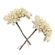 thumbnail image 2 of 2pcs Glitter Flower Decoración floral artificial para el - champán Gloria flores artificiales bayas, 2 of 8