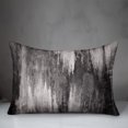 thumbnail image 3 of Creative Products Black Painted Abstract 14x20 Indoor / Outdoor Pillow, 3 of 3