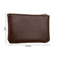 thumbnail image 4 of PENGXIANG Women Wallet Portable Mini Short Lychee Pattern Faux Leather Cards Holder Smooth Zipper Slim Wallet Coin Purse Money Case Shopping Use, 4 of 11