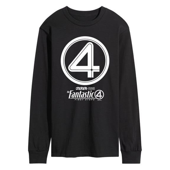 Fantastic Four - Circle Logo - Men's Long Sleeve Graphic T-Shirt