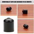 thumbnail image 3 of GAXIRE De Silicona Negras Para Baquetas Con Amortiguadores Para Práctica Silenciosa De Percusión, 3 of 7