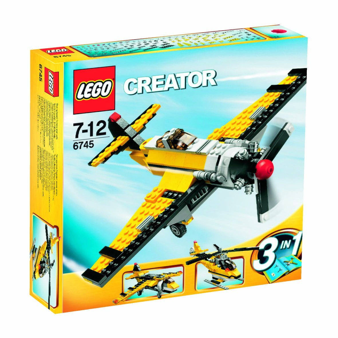 lego creator propeller plane