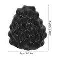 thumbnail image 4 of Miangastore Simulation Raspberry Adornment Vivid Simulation Raspberry Model Plastic 6Pcs Teaching Tool, 4 of 9