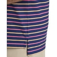thumbnail image 3 of Multi-Striped Polo Shirt Navy Pink Orange 3XL, 3 of 6
