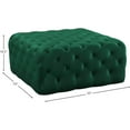 thumbnail image 3 of Meridian Furniture Ariel Green Velvet Ottoman/Bench, 3 of 4