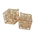 thumbnail image 2 of 2pcs Crystal Rose Cut Out Charms Pendants Jewelry Bracelet Findings Salvador Cristal Rhinestone Colgantes, 2 of 5