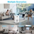 thumbnail image 5 of FRESHDEW Smart Air Purifier for Large Rooms up to 2500 Sq.ft, HEPA Air Purifiers for Pet Dander&Odor, Dust, Pollen, Wildfire/Smoke, AP401, White, 2026 New, 5 of 9