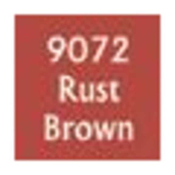 Reaper Miniatures REM09072 0.5 oz Master Series Paint Dropper Bottle, Rust Brown