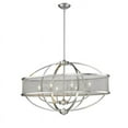 thumbnail image 2 of Golden Lighting 3167-LP PW-PW Colson PW Linear Pendant with Pewter Shade, 2 of 3