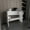 White, variant on 39" Wide 2-Tier Shelf with Storage / Enhances Style in Home Office