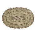 thumbnail image 5 of Better Trends Oval Braided Rug 20"x 30" 100% Wool Mat for Indoor Use, Area Rug for Bedroom Woodbridge Collection - (Gray), 5 of 7