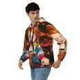 thumbnail image 4 of Lsque Chucky for Mens Full-zip Hoodie, Zip-up Pullover Hooded Sweatshirt, Kangaroo Pocket Hoodie Ideal for Daily Wear, Travel, and Home-XX-Large, 4 of 8