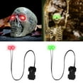 thumbnail image 2 of Battery-Powered LED Illuminated Eyes for Outdoor Halloween Glowing Decor Set of 2, 2 of 8