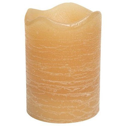 Honey Inglow CG10288HY12 2.5-Inch Tall Flameless Rustic Votives Cinnamon Chai Scented Candle 2-Pack