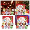 Advent Calendar 2024,24 Days Christmas Countdown Calendars Butter Party