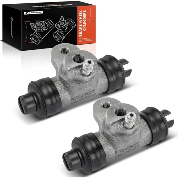 A-Premium Rear Drum Brake Wheel Cylinder Compatible with Select Volkswagen Models - Beetle 1968-1978, Super Beetle 1971-1978, Karmann Ghia 1968-1974, 2-PC Set - Replace# 113611053B