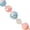 Pink Blue Candy Mix, variant on John Bead Super Cute Acrylic Purple Bear Mix 5" Bead Strand
