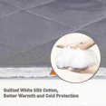 thumbnail image 2 of Magnetic Insulation Curtain Cotton Thickened Keep Warm Winter Hook & Loop Windproof Air-conditioner Summer Door Curtain, 2 of 5