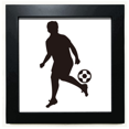 thumbnail image 1 of Football soccer Sports Outline Black Square Frame Picture Wall Tabletop, 1 of 3