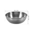 thumbnail image 2 of EXHUMKY 6pcs Salsa Bowls Round Silver Condiment Storage for Restaurants, 2 of 6