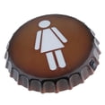 thumbnail image 4 of LED Bottle Cap Advertising Sign For home and bar Pub Wall Decor Female Toilet, 4 of 10