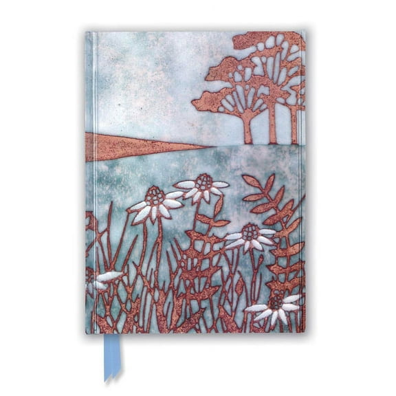 Flame Tree Notebooks: Janine Partington: Copper Foil Meadow Scene (Foiled Journal) (Hardcover)