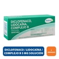 thumbnail image 1 of Diclofenaco Lidocaína Complejo B Medimart 5 mg solución inyectable 3 ampolletas 3 jeringas, 1 of 4