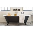 thumbnail image 2 of ViaVinyl Home Interior Decal Collection. Many Words and Sayings for Interior Design, Motivation and Wall Art! (Bath, Black), 2 of 3