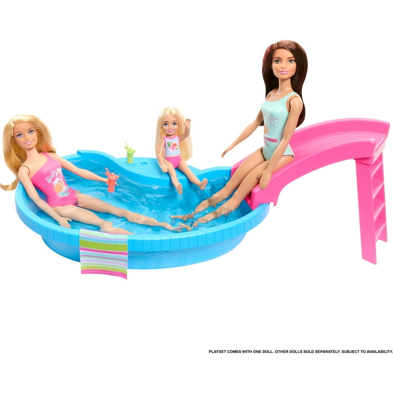 Barbie pool stuff hotsell
