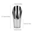 thumbnail image 3 of Pala de bonsái de acero inoxidable, paleta de jardín de metal de una pieza con cubo de acero para trasplantar suculentas en macetas, agarre ergonómico antideslizante para una recolección, 3 of 9