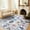 Cream & Multi, variant on Fame Living 5x7 Terra Oushak Area Rug, Washable Turkish Vintage Floral Rug for Living Room