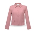 thumbnail image 2 of Blazer Estilo Camisero con Botones Forrados Palo de rosa Chica, 2 of 4