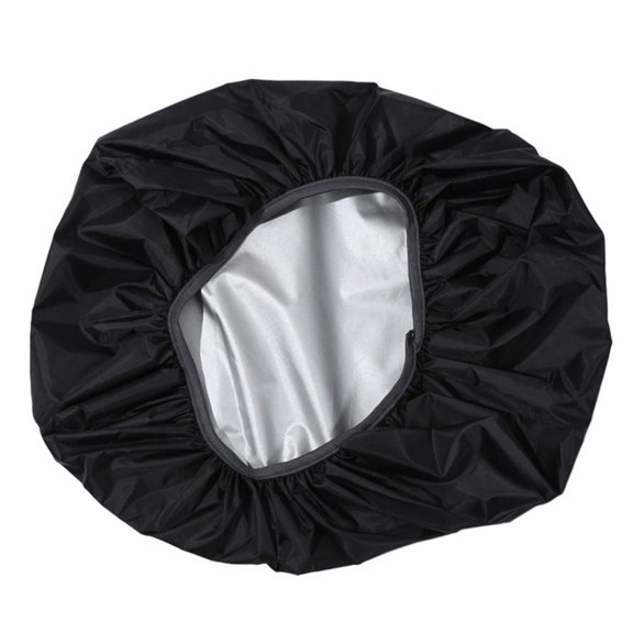 Elastic Portable Dust Proof Student Bags Cover Bag Outdoor Cover Waterproof Luggage Protective Backpack Rain Proof Cover Trolley School Bags Cover Kids Suitcase Cover BLACK