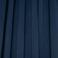 thumbnail image 4 of Navy Rod Pocket Energy Saving Thermal Insulated Blackout Curtain 96 Inch Length Pair, 4 of 6
