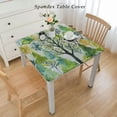 thumbnail image 2 of BANET  Winter Forest Trees Christmas Tablecloth- Green Festive Table Cover for Home, Dining Room, Holiday Décor, Banquets, Holiday and Special Events White, 2 of 7