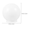 thumbnail image 5 of Aloha 2pcs Outdoor Lamp Shade Acrylic Lamp Shade Replacement Globe Shade Acrylic Light Shade, 5 of 7